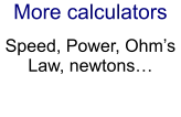 More calculators